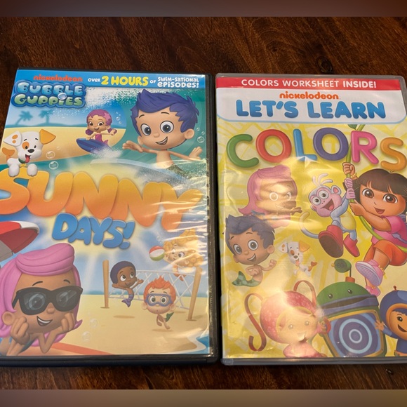 Nickelodeon, Bubble Guppies, Dora Mixed DVDs - Picture 1 of 4